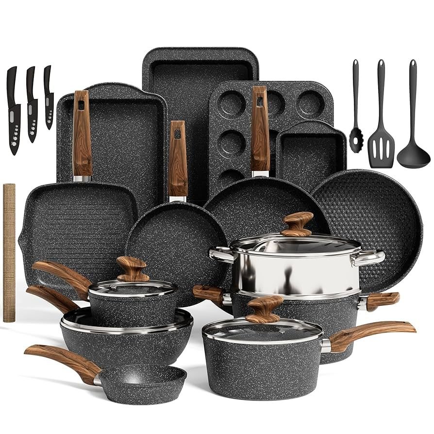 7-Piece Non-Stick Cookware Set